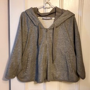 Adidas by Stella McCartney gray zip hoodie size S
